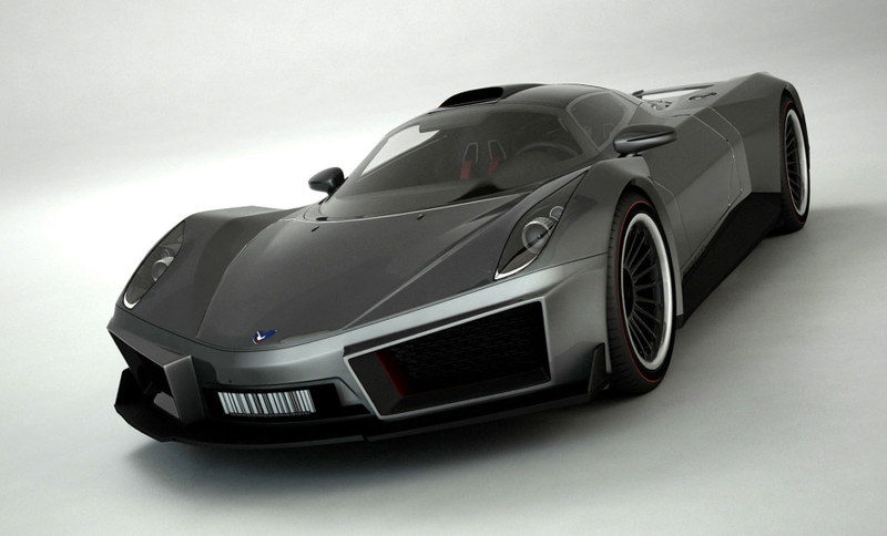 Illustration for article titled Russian Designer Creates Futuristic Muska Super Car